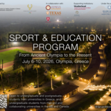 Συμμετοχή στο "Sport and Education Program: from Ancient Olympia to the Present" (Ιούλιος 6-10, 2026, Ολυμπία) του Harvard’s Center for Hellenic Studies in Greece and the US (CHS)