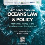 The 49th Annual Conference on Oceans Law & Policy (COLP49), held in Athens on 21–22 September 2026, was successfully concluded